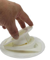 Cortahuevos Famvacor - Cortador de Huevos de Acero Inoxidable - Ideal para Ensaladas y Pasteles de Pescado - details 1