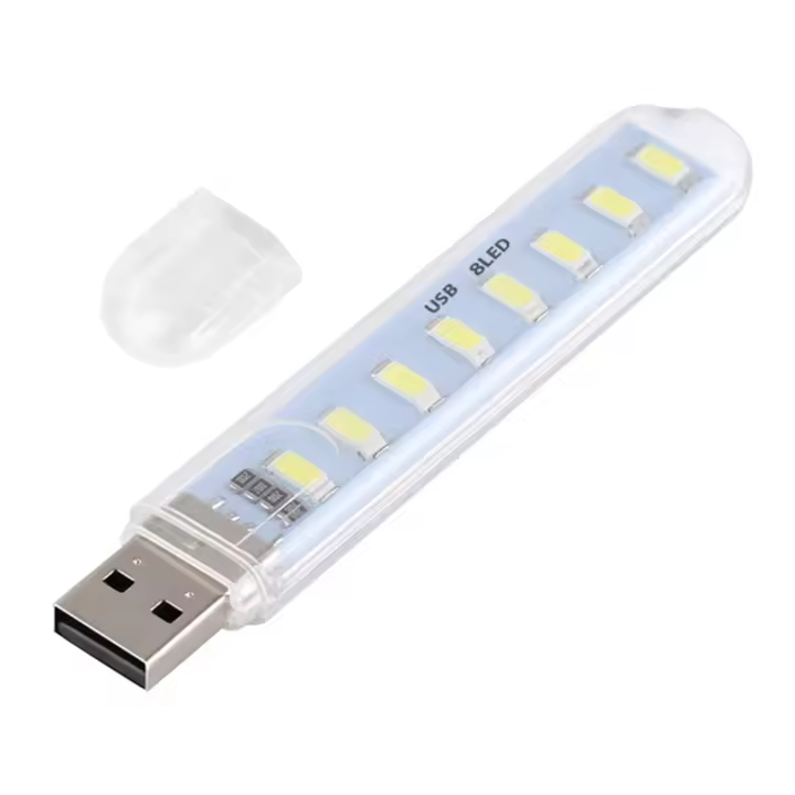 Luz De Lectura Mini USB LED Ultra Brillante RGB Con 24/8/3 LEDs Bombilla SMD Para Power Bank Portátil Luz Nocturna Portátil - 1