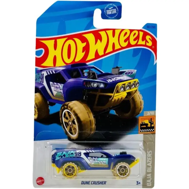 HOT WHEELS - BAJA BLAZERS - DUNE CRUSHER (182/250), HW182_ASS39, TIENDA CON LICENCIA OFICIAL - 1