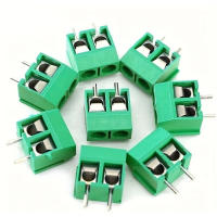 Kit De Conectores De Bloque Terminal PCB Assortment 50PCS Pino Recto 2P 3P Tornillo Pitch 5.0mm KF301 Para Electrónica - details 5