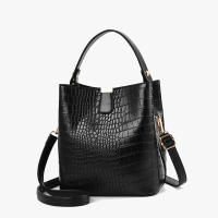 Bolso de Mano de PU con Patrón de Cocodrilo para Mujeres - details 26