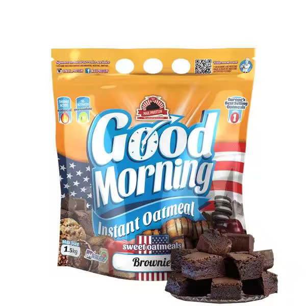 GOOD MORNING Instant Oatmeal 1,5kg Max Protein - 1