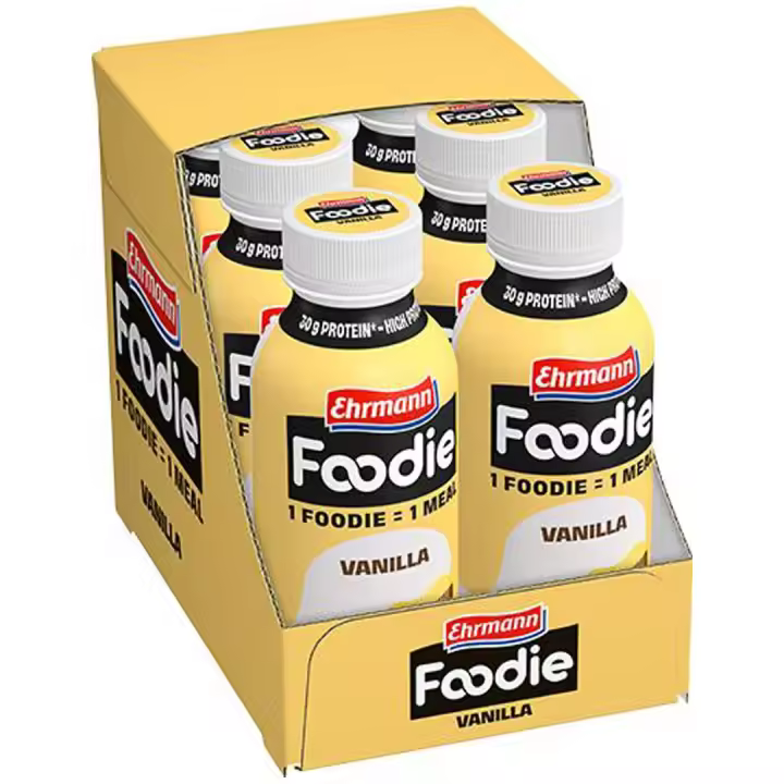 EHRMANN - BEBIDA FOODIE - VAINILLA - 30G PROTEIN - 6u (400ml) - 1