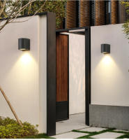 Lámpara De Pared LED Impermeable Para Exterior GU10 Base Iluminación De Jardín Y Porche Acero De Aluminio 86-265V Contemporánea - details 5