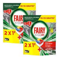 Fairy  Platinum plus Pack de 2 bolsas de 30 cápsulas de lavavajillas limon (60 cápsulas en total) - details 0