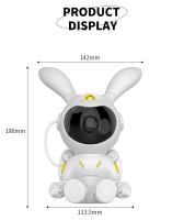 Proyector De Noche Para Niños Con Control Remoto Y Diseño Ajustable De 360 Grados Estrella Astronauta Nebulosa Galaxia Iluminación Incluye Baterías - details 20