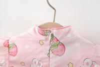 Vestido De Verano Para Bebé Niña Estilo Chino Qipao Con Manzana De Fresa Y Conejo Decorativo Ropa Suave Y Delgada Sin Mangas Para Niños Y Niñas De 1 a 2 Años - details 8
