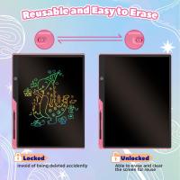 Pizarra Mágica para niños borrable portátil recargable para describir, dibujar y memorizar listas, tablet de dibujo en color, juguete de giunto Educational para niños - details 0