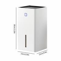 2 en 1 deshumidifier y purificador de Aire portátiles para el hogar, deshumidifier Silencioso, secador de Aire - details 0