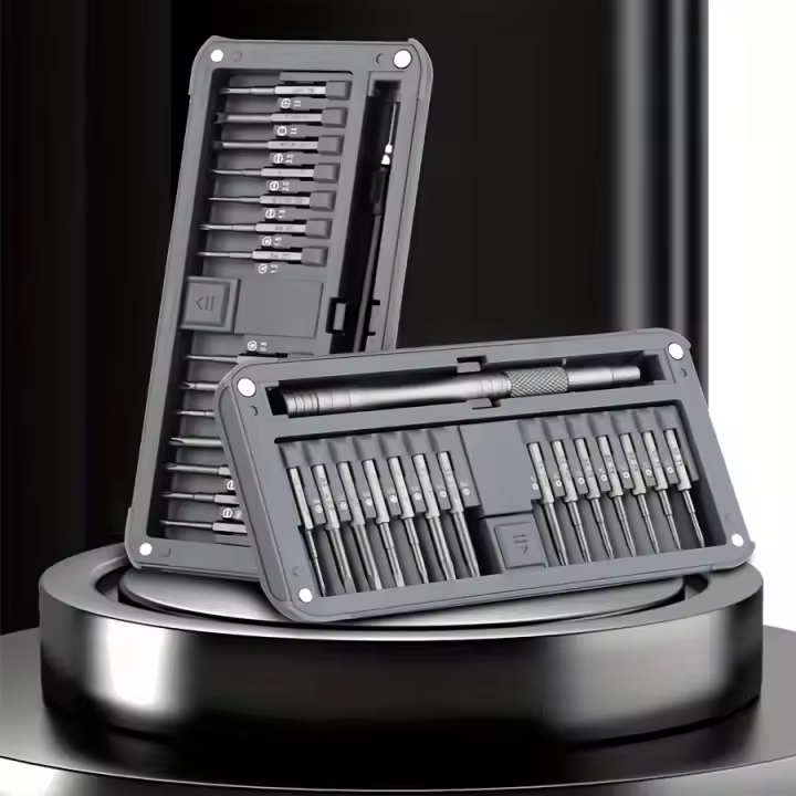 Juego De Destornilladores De Precisión 30 En 1 Con Mango Herramienta Manual Magnética Hexagonal Phillips Torx Para Reparación De Teléfonos Móviles - 1