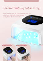 Lámpara De Uñas Portátil 96W LED UV Magnética Desmontable Y Sin Cable Para Secado De Esmalte De Gel Máquina De Manicura - details 12