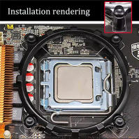 Soporte De Placa Base Para CPU Compatible Con Intel 1366/115X/775 Con Ventilador Soporte De Placa Base Para CPU De La Generación 12 - details 4