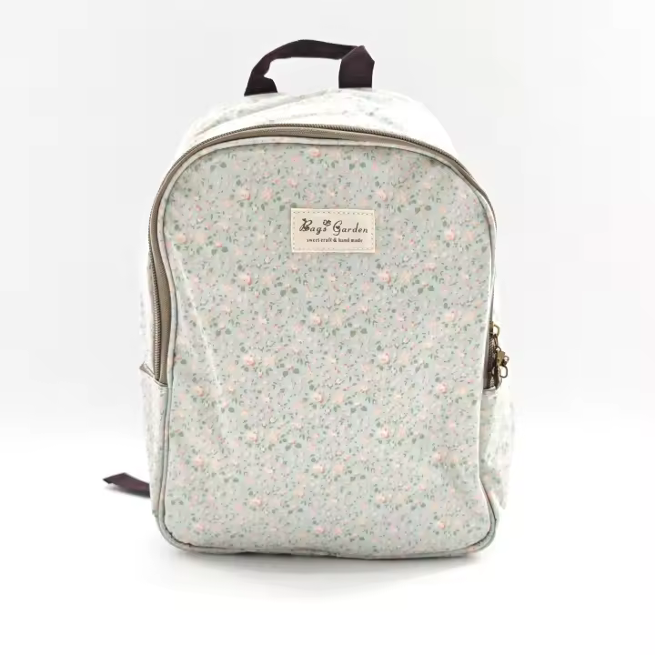 Mochila Nevera Bagsgarden con Flores y Revestimiento Térmico - 1