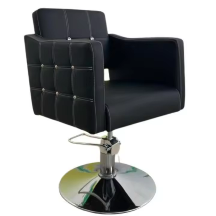 Sillón de peluquería modelo JUPITER color negro - 1