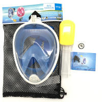 Máscara de buceo de verano, gafas de natación, traje de snorkel de silicona completamente seco - details 3