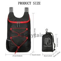 Nueva Mochila Plegable Impermeable De Gran Capacidad Para Camping Senderismo Viajes Deporte Unisex Color Como Mostrado - details 25