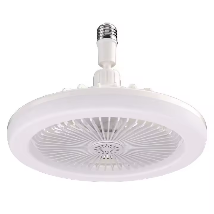 PORCHEDDU 50WVentilador de Techo de 10,3 pulgadas con Luz, ventilador 2 en 1, with Mando a Distancia, Tres velvidades, Extinction de Tres Colores, syncronization de 6 velvidades, staptado para dormitorios y salones - 1