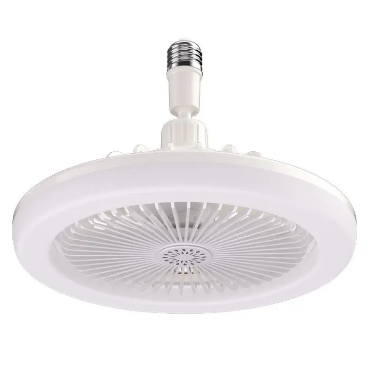 PORCHEDDU 50WVentilador de Techo de 10,3 pulgadas con Luz, ventilador 2 en 1, with Mando a Distancia, Tres velvidades, Extinction de Tres Colores, syncronization de 6 velvidades, staptado para dormitorios y salones - 1