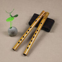 Flauta De Bambú Tradicional China Con 6 Agujeros Clarinete Vertical Instrumento Musical Para Estudiantes De Elementaria - details 1