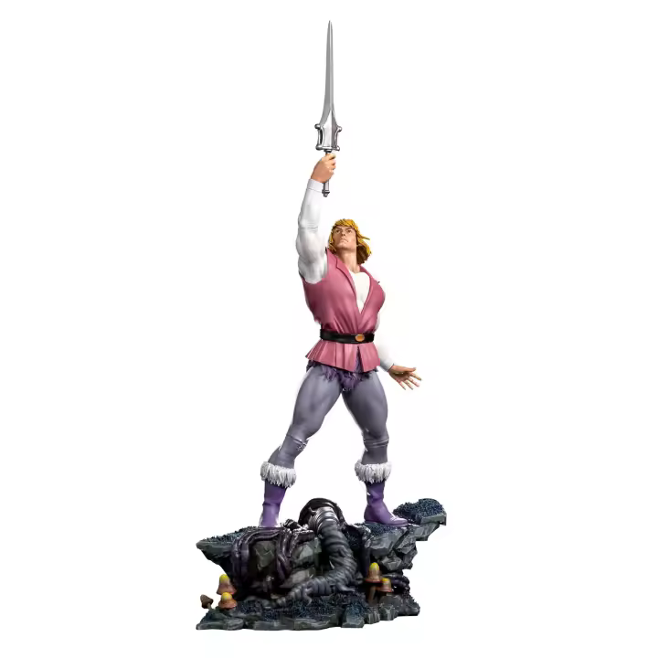 Iron Studios Masters of the Universe Estatua 1/10 Art Scale Prince Adam 38 cm - 1