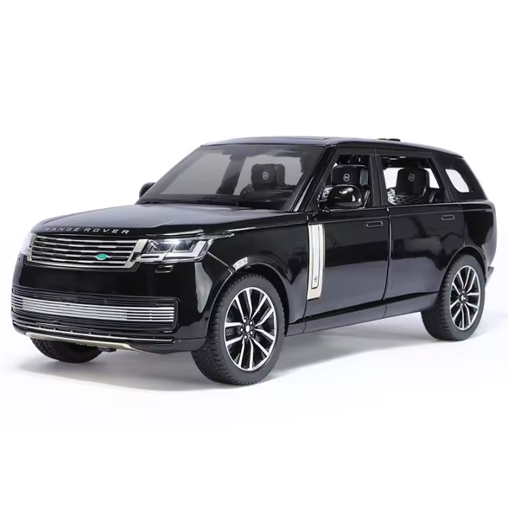 Land Rover Range Rover SV SUV De 1:24 En Miniatura Con Sonido Y Luz Coche De Juguete De Aleación Para Niños Vehículo C523 - 1