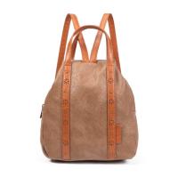 Bolso de mano estilo Boho para mujer, bolso de ecopiel vegana con detalles troquelados, bolso apricot ligero y versátil para primavera y verano, ideal para ciudad o escapadas | Sara Bags - details 0