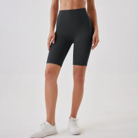 Shorts De Yoga Para Mujer Cintura Alta Transpirables Suaves Y Tensos Leggings De Gimnasio Cortos De Ciclismo Deportivos - details 33