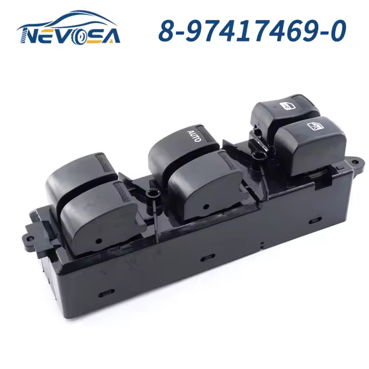 NEVOSA 8-97417469-0 B-97417469-0 94728492Interruptor De Control De Ventanas Eléctricas Para Isuzu D-Max Dmax Pick up 2012-2019 Material Plástico - 1