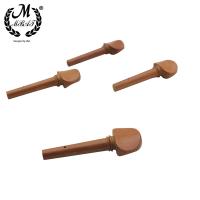 M MBAT 4Pcs Tuners De Violín Jujube Madera Para Instrumentos De Cuerda Accesorios De Violín Partes De Repuesto 4/4 Fiddle - details 5
