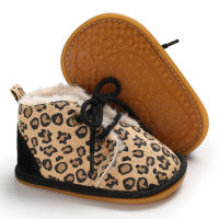 Botitas De Nieve Para Bebé Niño Y Niña Zapatos De Primera Caminata Invierno Algodón Cálido Antideslizante Suela Nuevo Nacido Zapatos Para Cuna - details 3
