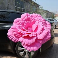 Nuevas Grandes Flores Artificiales De Paeonia PE 50cm Para Exhibición De Ventanas Simulación De Pétalos De Flor Para Fotografía Y Decoración Del Hogar - details 2