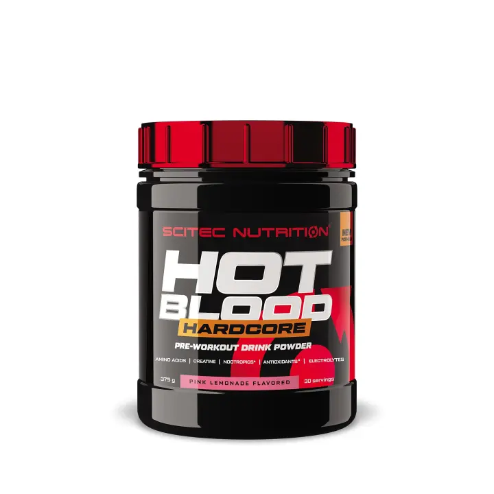 Scitec Nutrition Hot Blood 375gr Eleva los niveles de energía y retrasa la aparición de la fatiga - 1