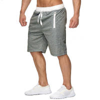 Nuevos Shorts De Running Para Hombres Verano 2024 Color Sólido Con Cinturón Ajustable Y Bolsillo Con Cierre De Cremallera Pantalones Casuales Y Rectos Ligeros De Poliéster - details 7