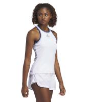 ADIDAS SPORT CAMISETA TIRANTES DE DEPORTE CLUB MUJER Color Blanco - Slim fit, transpirable, cómoda, suave. - details 2