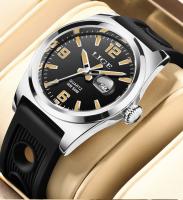 Reloj Deportivo De Silicona Para Hombre LIGE Marca Reloj Militar De Cuarzo Cronógrafo Reloj Masculino Resistente Al Choque Y Luz - details 13