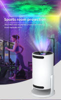 Lámpara de proyector de cielo estrellado, luz ambiental de dormitorio, lámpara de galaxia con conexión Bluetooth y control remoto, adecuada para dormitorio de niños y adultos, decoración de habitaciones, sala de juegos, fiesta (redonda blanca) - details 4