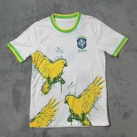 Camiseta De Fútbol Brasileño Para Hombres Camiseta De Deporte De Secado Rápido Manga Corta Casual Unisex Top De Cuatro Estaciones - details 3