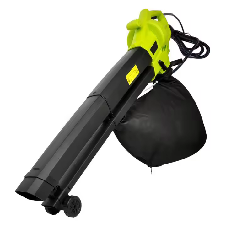 Limpiador de soplado eléctrico 3 en 1, máquina de recolección de polvo y soplado, trituradora de hojas de jardín, 3000W Soplador de hojas de jardín, Enchufe de la UE - 1