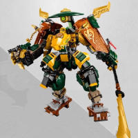 Bloques De Construcción Mecha Ninja Serie Temporada 17 Ascenso Del Dragón Con Modelos De Equipo De Lloyd Y Alin Juguetes Para Niños Regalo De Navidad - details 0