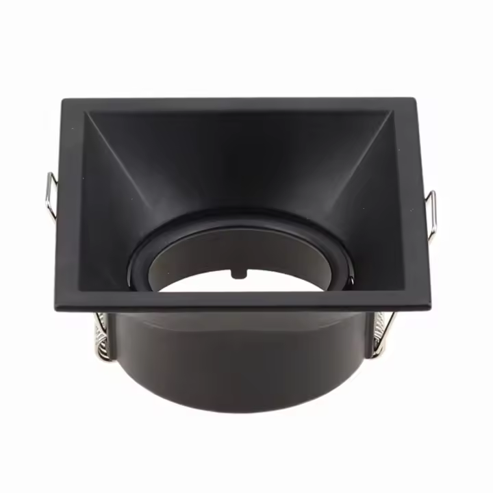 Iluminación Ceilings LED Ajustable En Forma Redonda O Cuadrada Fijación Recesiva MR16 GU10 Carcasa Blanca/Oro Para Hogar Y Oficina - 1