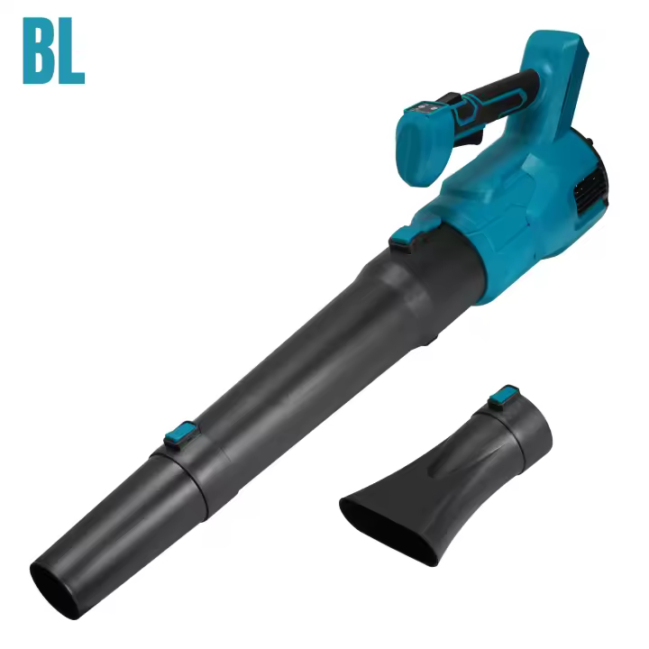 Soplador eléctrico de motor sin cepillo 3000W de 3 velocidades 22000RPM, adecuado para el cuidado del césped, patio y soplador de nieve de mano Makita 18V - 1