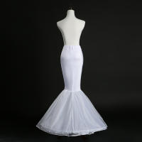 Petticoat Crinolina Vintage Slip Hoop Skirt Underskirt Para Traje De Boda Vestido Many Estilos De Poliéster Técnica Crocheted - details 10