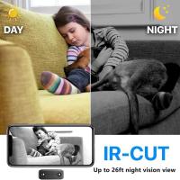 La cámara de seguridad ocultada radio de 4K Hd mini Wifi con el micrófono del App activó Secr interior/casero de la alarma - details 2