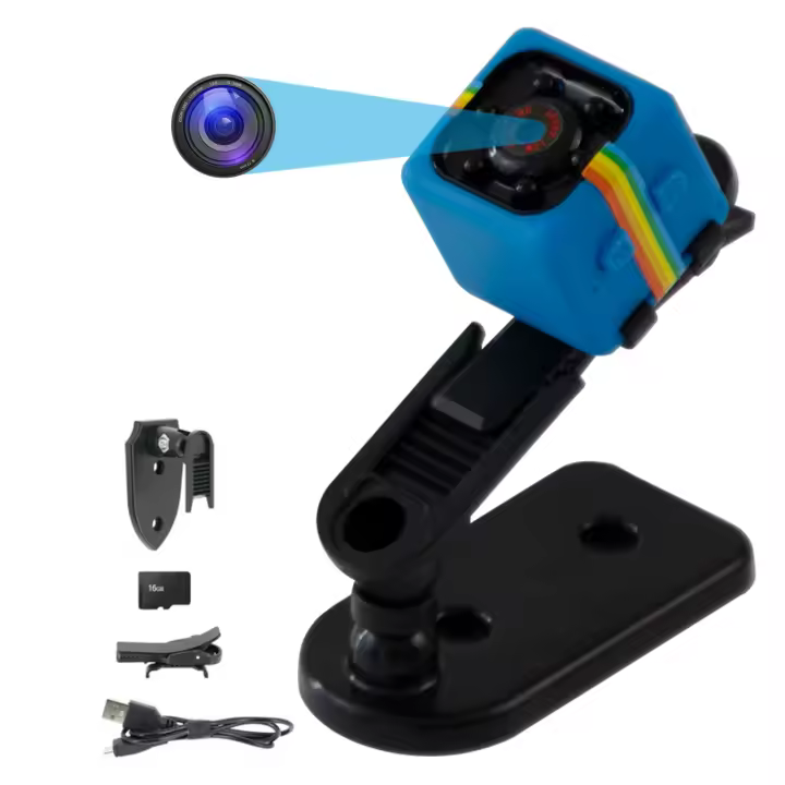Bonplus BP | Minicámara IP | Cámara Espía | Cámara Seguridad | WiFi | Detección de Movimientos | Visión Nocturna | Sport | Full HD 1080P | 140º Gran Angular | Balance de blancos automático - 1