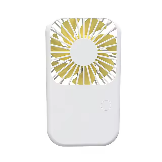 Mini ventilador eléctrico portátil de mano, ventilador sobremesa,ventilador escritorio, ventilador de refrigeración de escritorio ultrasilencioso, recargable por USB, con soporte para teléfono móvil, Tres velocidades - 1