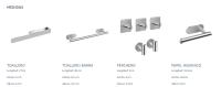 Jandtek. Toalleros de Baño Sin Taladro Negro o Inox - Accesorios Baño Sin Taladro Adhesivos - Kit Accesorios para Baño: Portarrollos Papel Higienico, Toallero Baño, Organización, Flexibilidad - details 3