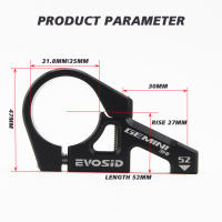 STEM EVOSID 31.8 DIRECT MOUNT Para Bicicleta MTB De Aluminio Aleación 35mm Accesorios Para Motocicleta DH/AM/FR - details 7