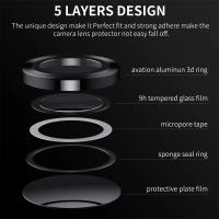 Protector De Cámara Para Samsung Galaxy A36 06S 05S 15 25 35 55 16 Anillo De Metal Con Lente De Vidrio Templado Anti- Rayones Tapa Protectora - details 4