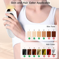 Epilador Láser Para Eliminación De Pelo 999999 Flashes Para Mujeres Y Hombres Eliminación De Pelo Corporal Piernas Axilas Bikini Facial Sin Dolor Depilador Láser Permanente - details 8