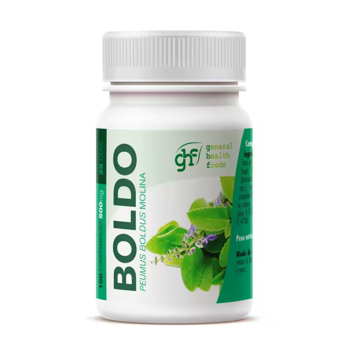 Boldo comprimidos 100 comprimidos de 500mg  GHF - 1